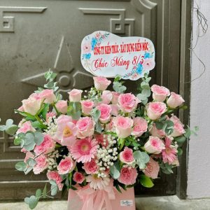 Giỏ Hoa Hồng, Giỏ Hoa Đẹp, Mẫu Giỏ Hoa Đẹp