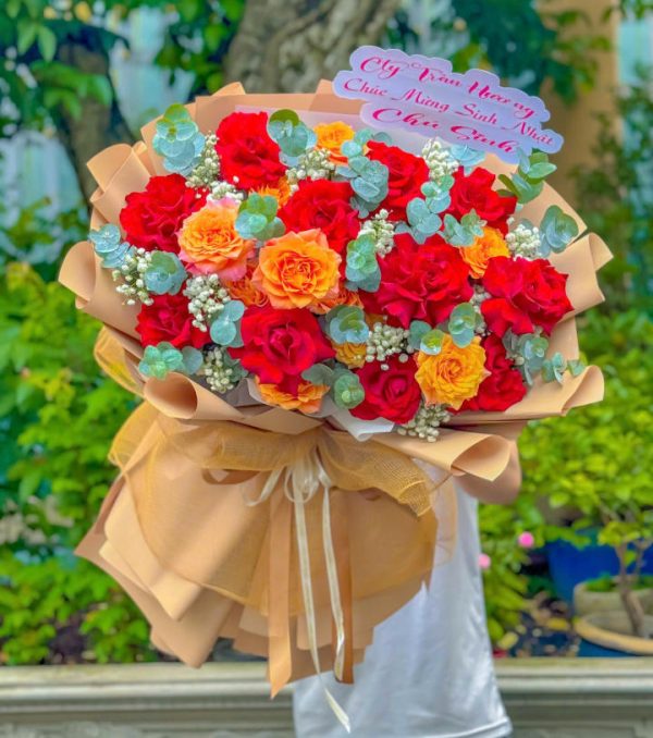 Bó Hoa Hồng, Bó Hoa Tươi, Mẫu bó hoa đẹp
