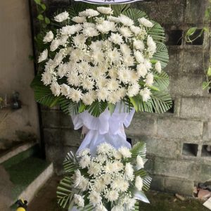 Kệ hoa viếng đẹp, kệ hoa viếng, kệ hoa tang lễ, hoa tang lễ đẹp