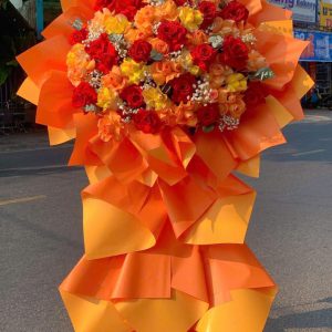 kệ hoa khai trương đẹp, hoa khai trương đẹp, lẳng hoa khai trương đẹp