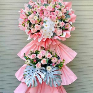 kệ hoa khai trương đẹp, hoa khai trương đẹp, lẳng hoa khai trương đẹp