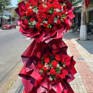 kệ hoa khai trương đẹp, hoa khai trương đẹp, lẳng hoa khai trương đẹp