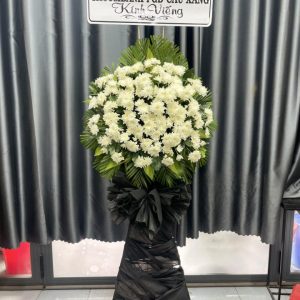 Kệ hoa viếng đẹp, kệ hoa viếng, kệ hoa tang lễ, hoa tang lễ đẹp