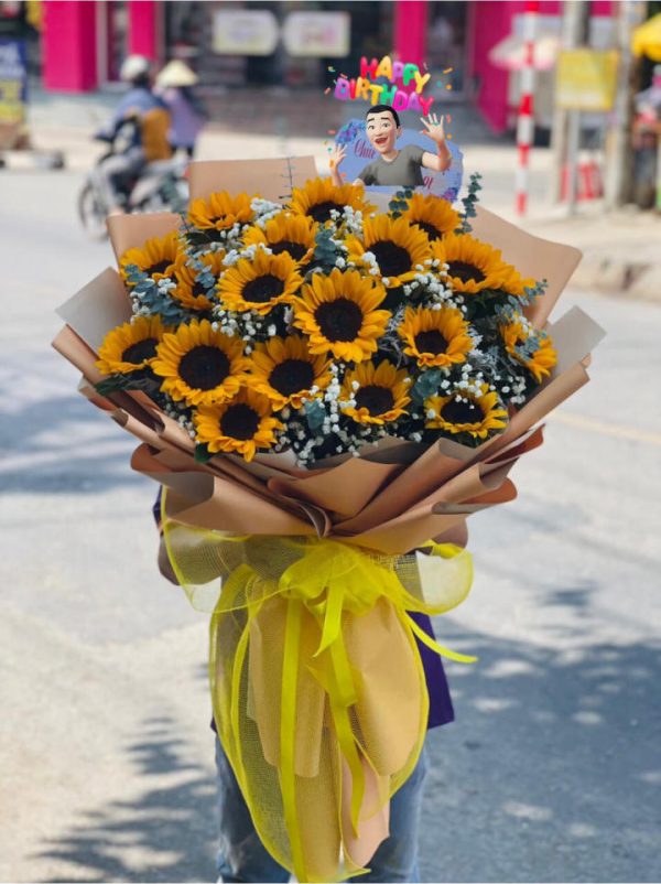 Bó hoa hướng dương tặng sinh nhật