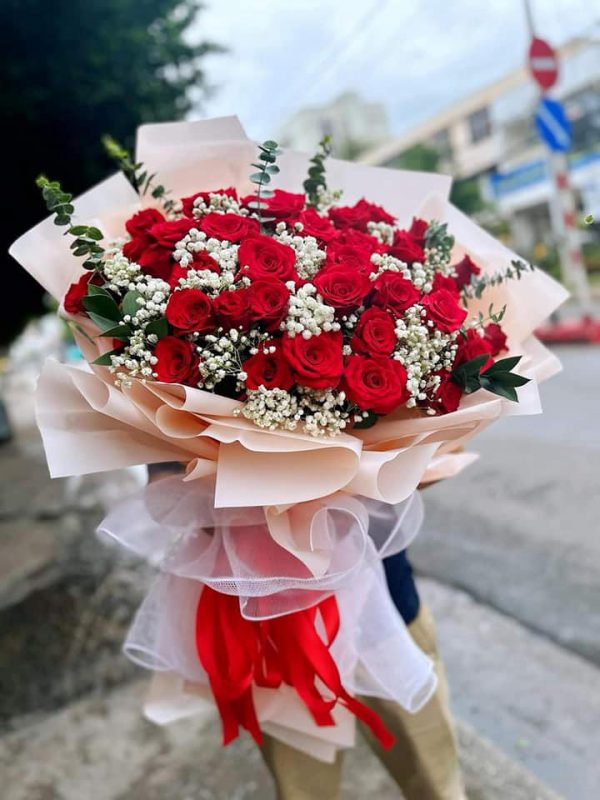 Bó hoa hồng 99 bông