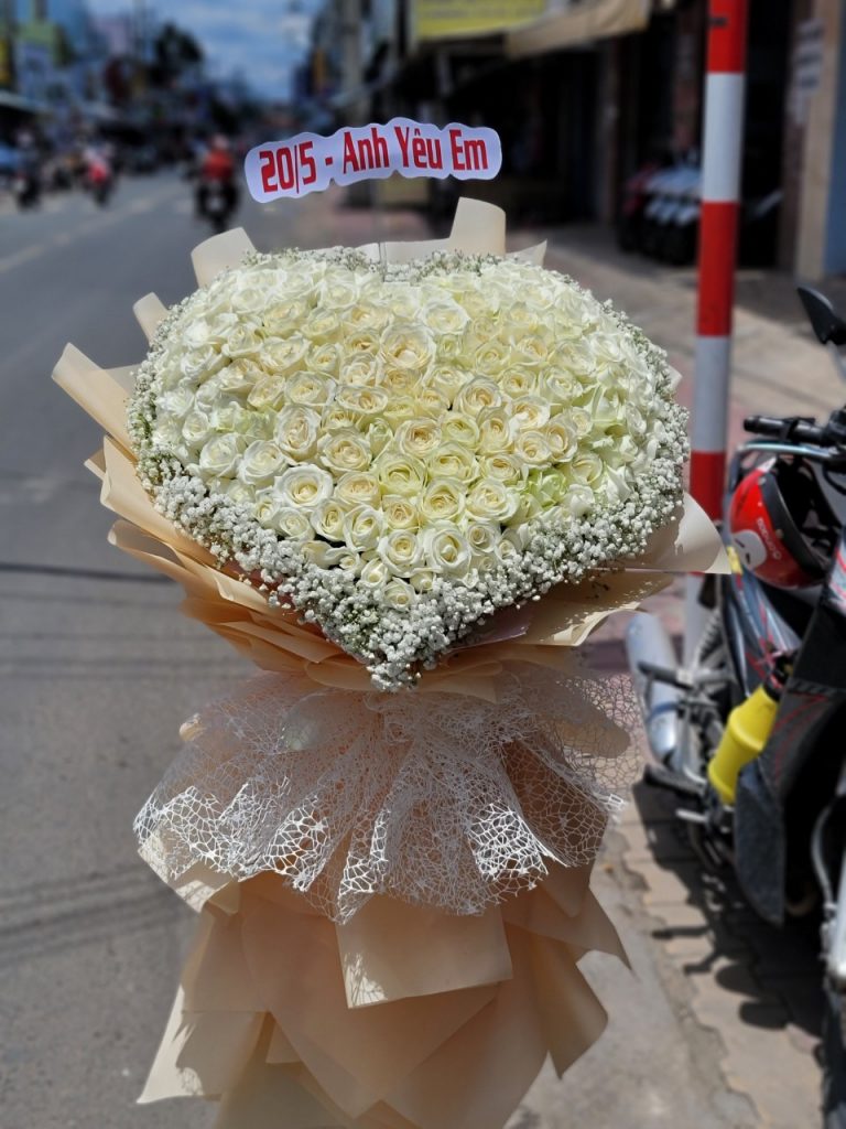 Bó hoa hồng 999 bông