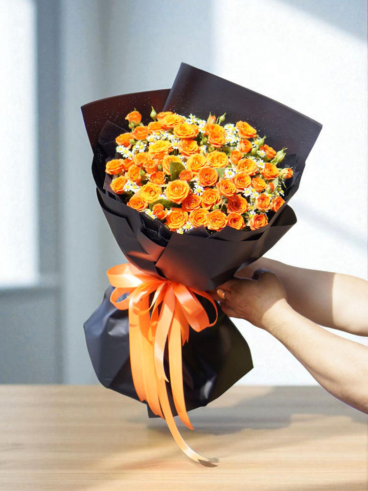 bó hoa hồng tỉ muội 