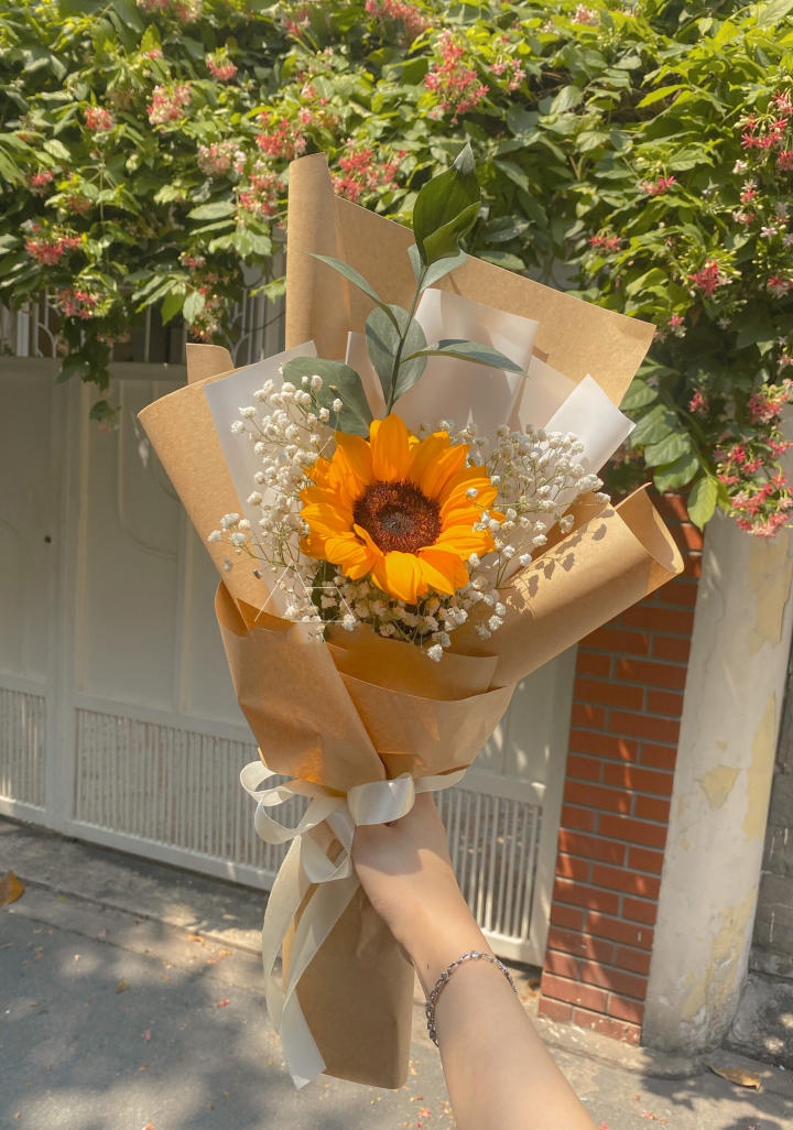 Bó hoa hướng dương 1 bông
