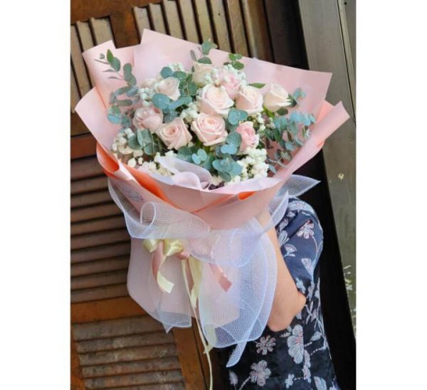 Bó hoa hồng 10 bông