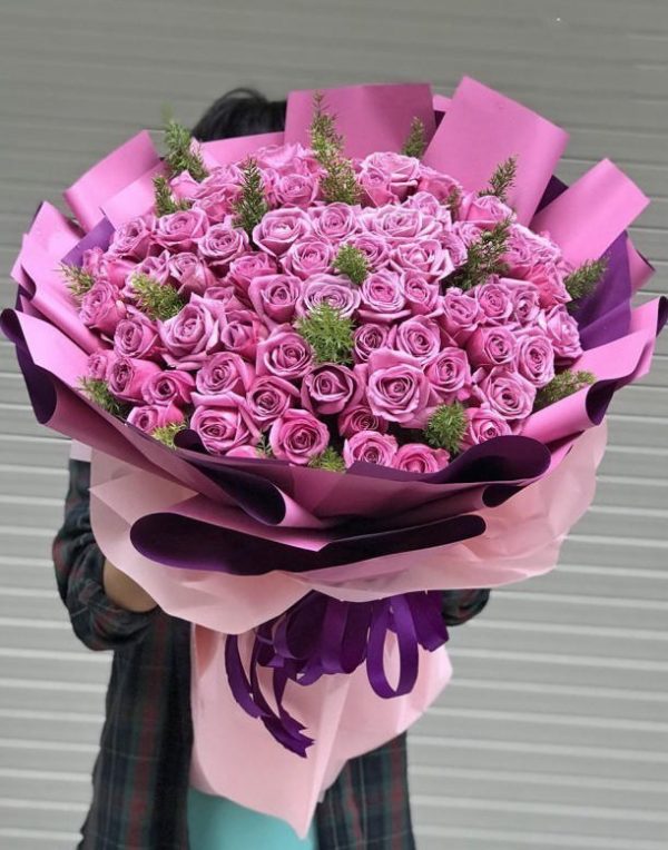 Bó hoa hồng 50 bông