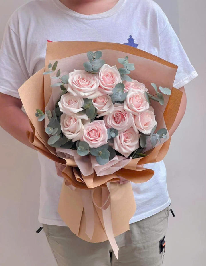 Bó hoa hồng 10 bông