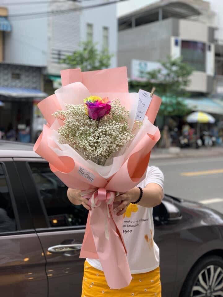 Bó hoa hồng 1 bông