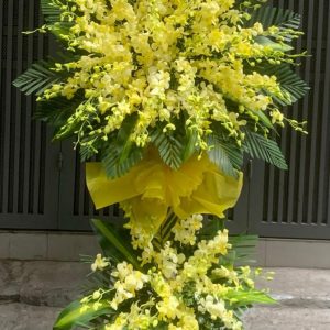Kệ hoa viếng đẹp, kệ hoa viếng, kệ hoa tang lễ, hoa tang lễ đẹp