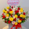 Giỏ hoa đẹp, giỏ hoa khai trương, giỏ hoa sinh nhật, hoa sinh nhật đẹp