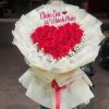 Bó hoa hồng hình trái tim