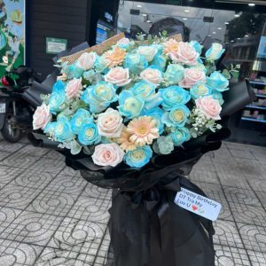 bó hoa 20/10, bó hoa 20/10 đẹp, bó hoa 20/10 rẻ