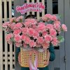 Giỏ hoa sinh nhật, giỏ hoa sinh nhật đẹp, hoa sinh nhật đẹp