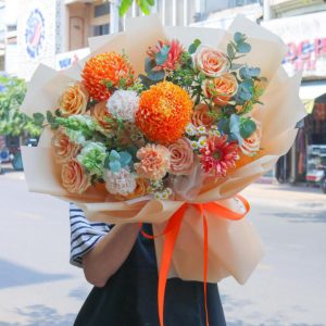 Bó hoa sinh nhật, bó hoa sinh nhật đẹp, hoa sinh nhật đẹp