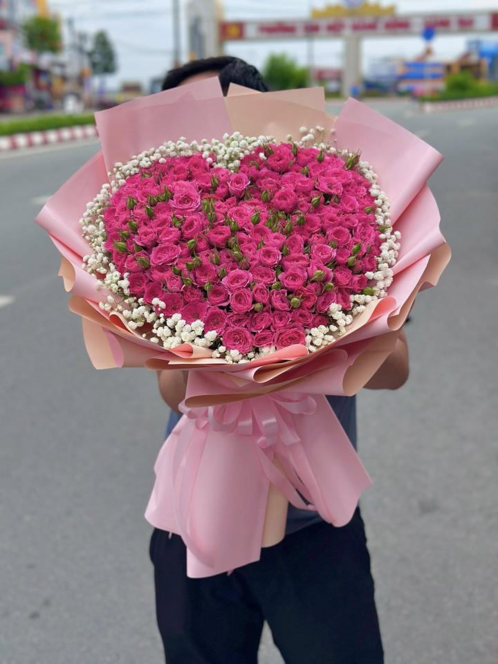 Bó hoa sinh nhật, bó hoa sinh nhật đẹp, hoa sinh nhật đẹp