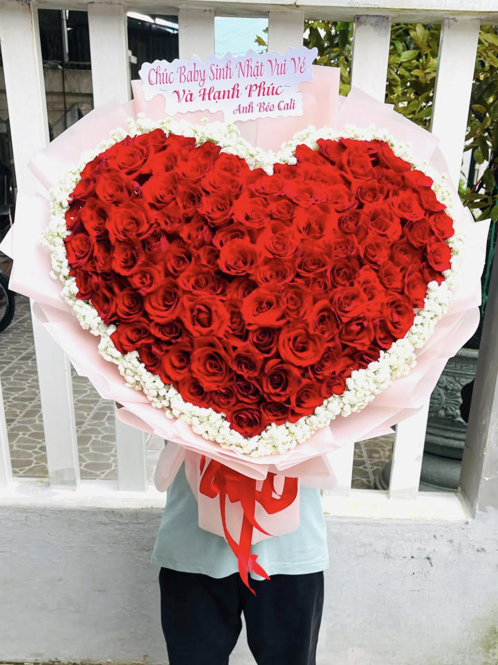 Bó hoa sinh nhật, bó hoa sinh nhật đẹp, hoa sinh nhật đẹp