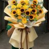 Bó hoa hường dương, bó hoa hướng dương đẹp, hoa hướng dương đẹp
