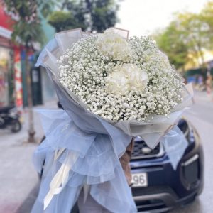 Bó hoa cẩm tú cầu, bó hoa cẩm tú cầu đẹp, hoa cẩm tú cầu đẹp