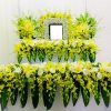 Hoa bàn thờ đám tang, hoa bàn thờ đám tang đẹp. hoa bàn thờ đám tang sang trọng