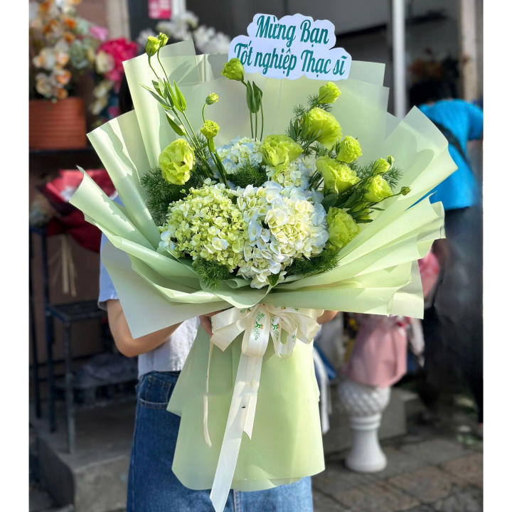 Bó hoa cẩm tú cầu, bó hoa cẩm tú cầu đẹp, hoa cẩm tú cầu đẹp