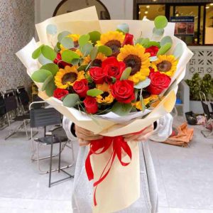 Bó hoa sinh nhật, bó hoa sinh nhật đẹp, hoa sinh nhật đẹp