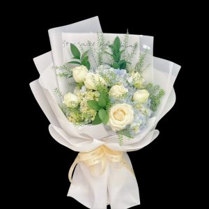 Bó hoa cẩm tú cầu, bó hoa cẩm tú cầu đẹp, hoa cẩm tú cầu đẹp