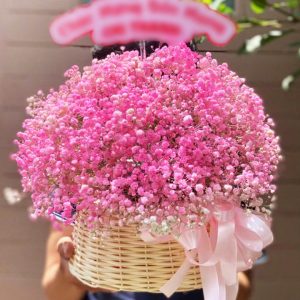 giỏ hoa đẹp, giỏ hoa sinh nhật đẹp, giỏ hoa khai trương đẹp