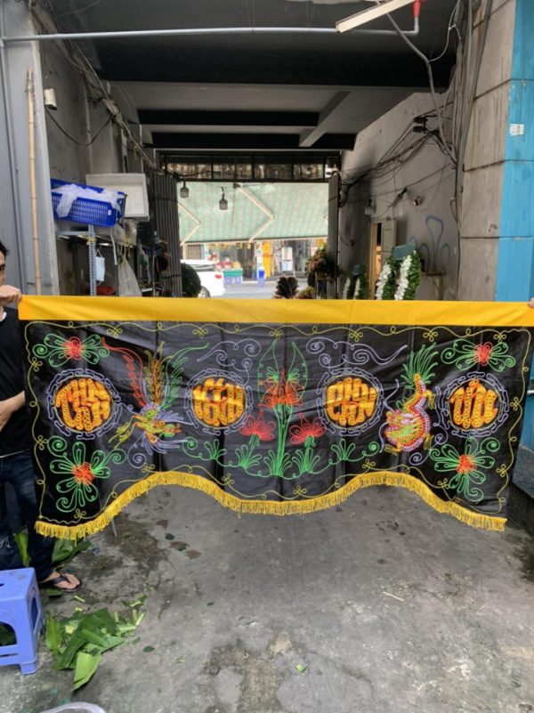 Liễn đám tang, trướng đám tang