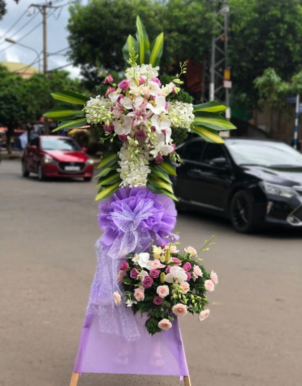 kệ hoa đám tang công giáo, hoa đám tang công giáo, hoa công giáo