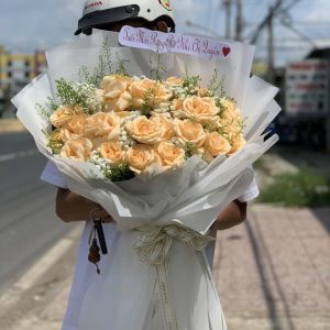 Bó hoa sinh nhật, bó hoa sinh nhật đẹp, hoa sinh nhật đẹp