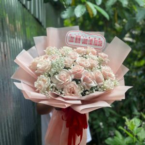 Bó hoa sinh nhật, bó hoa sinh nhật đẹp, hoa sinh nhật đẹp