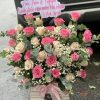 Giỏ hoa sinh nhật, giỏ hoa sinh nhật đẹp, hoa sinh nhật đẹp