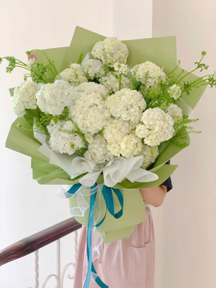 Bó hoa cẩm tú cầu, bó hoa cẩm tú cầu đẹp, hoa cẩm tú cầu đẹp