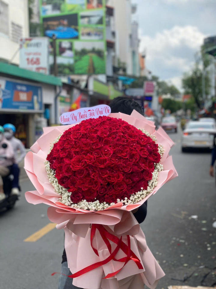 Bó hoa sinh nhật, bó hoa sinh nhật đẹp, hoa sinh nhật đẹp