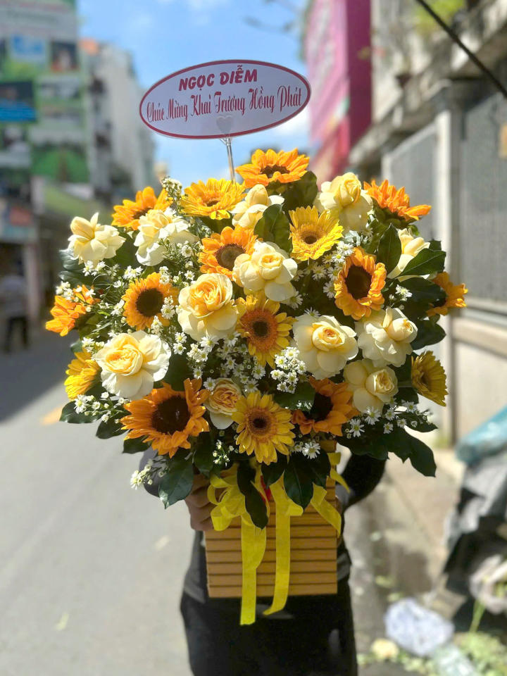 hoa 20/11, giỏ hoa 20/11, hoa 20/11 đẹp, giỏ hoa 20/11 đẹp