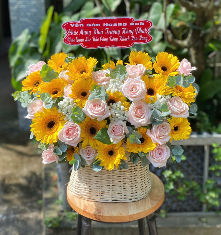 hoa 20/11, giỏ hoa 20/11, hoa 20/11 đẹp, giỏ hoa 20/11 đẹp