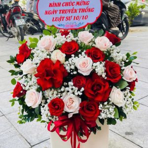 hoa 20/11, giỏ hoa 20/11, hoa 20/11 đẹp, giỏ hoa 20/11 đẹp