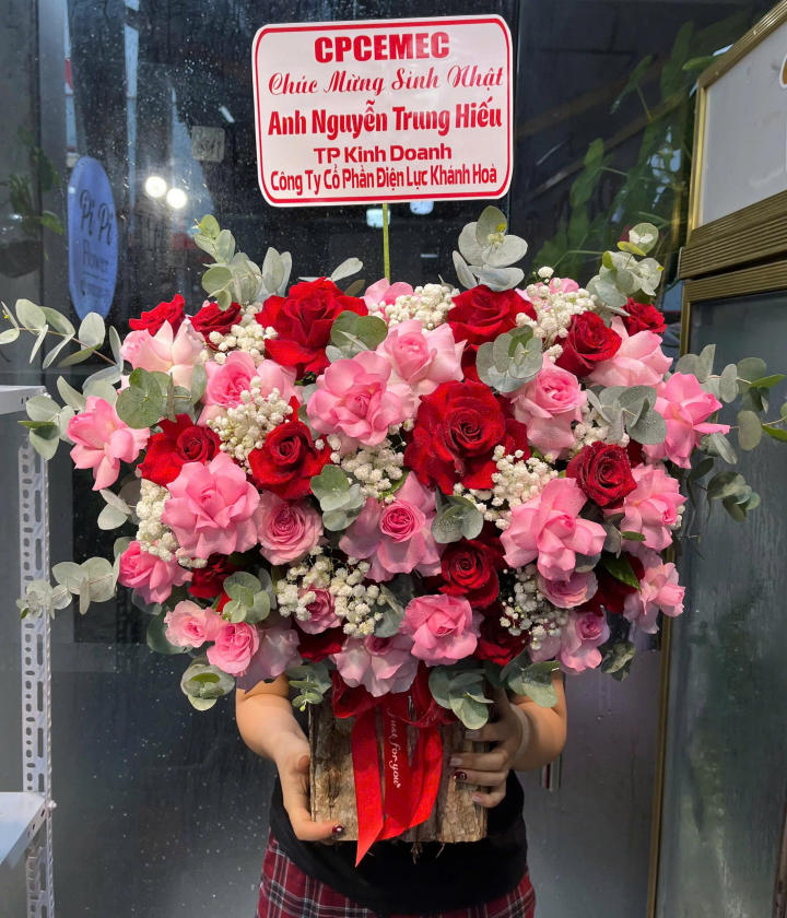 hoa 20/11, giỏ hoa 20/11, hoa 20/11 đẹp, giỏ hoa 20/11 đẹp