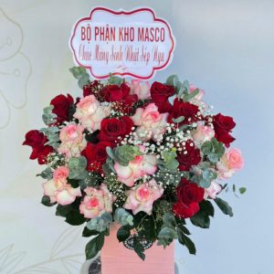 hoa 20/11, giỏ hoa 20/11, hoa 20/11 đẹp, giỏ hoa 20/11 đẹp