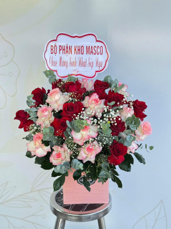 hoa 20/11, giỏ hoa 20/11, hoa 20/11 đẹp, giỏ hoa 20/11 đẹp