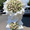 hoa viếng đám tang, lẳng hoa đám tang, kệ hoa đám tang, kệ hoa viếng