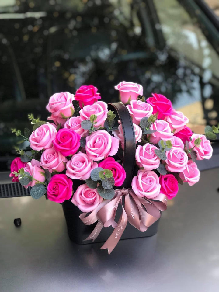 bó hoa sáp, bó hoa sáp đẹp, hoa sáp đẹp, bó hoa sáp thơm, hoa sáp thơm đẹp