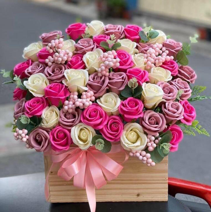 bó hoa sáp, bó hoa sáp đẹp, hoa sáp đẹp, bó hoa sáp thơm, hoa sáp thơm đẹp