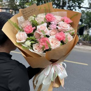 hoa 14/2, hoa valentine, hoa valentine đẹp, bó hoa valentine, bó hoa tình yêu