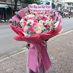 hoa 14/2, hoa valentine, hoa valentine đẹp, bó hoa valentine, bó hoa tình yêu