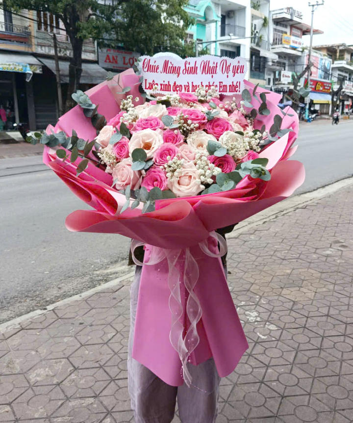 hoa 14/2, hoa valentine, hoa valentine đẹp, bó hoa valentine, bó hoa tình yêu